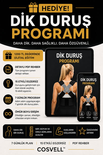 COSVELL KORSESİ İLE DAHA RAHAT BİR GÜN YAŞA