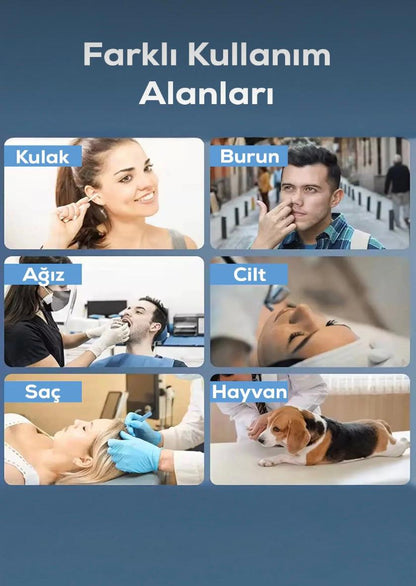 1080p KAMERALI KULAK TEMİZLEME CİHAZI (SET HALİNDEDİR)